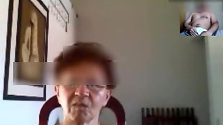 bottle,granny,webcam