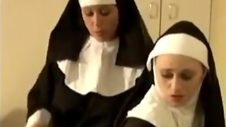 bottle,nun,spanking